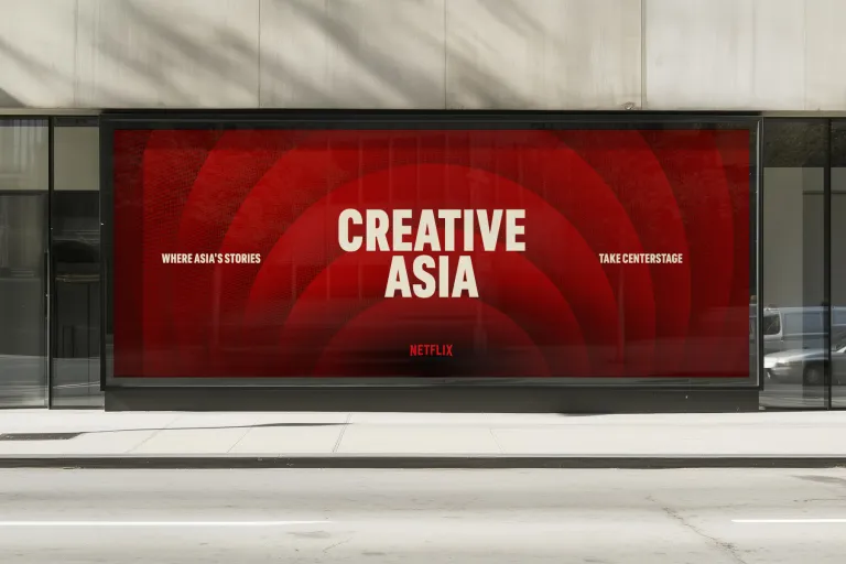 Netflix Creative Asia event identity design