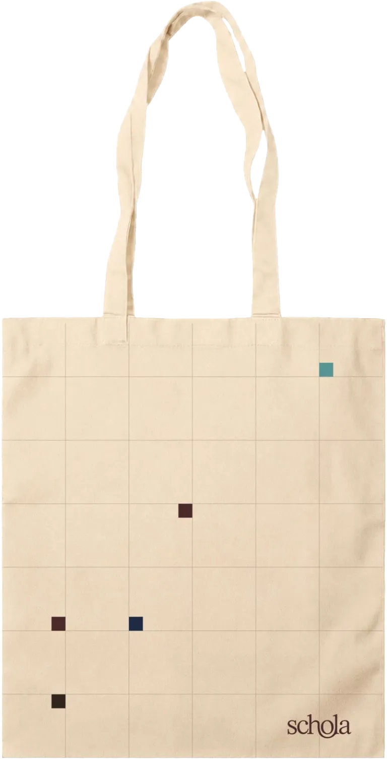 Schola branded tote bag